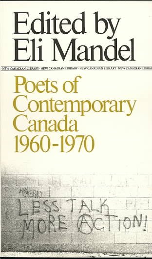 Poets of contemporary Canada, 1960-1970.