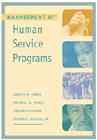 Management of human service programs / Judith A. Lewis ... [et al.].