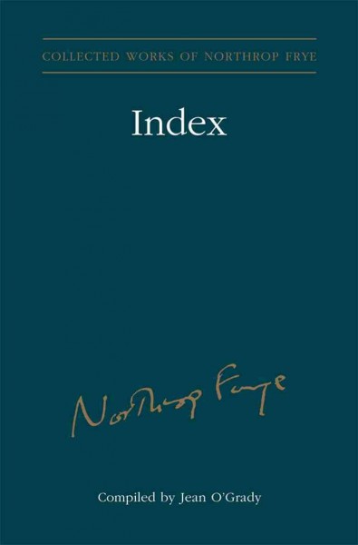 Index [electronic resource] / compiled by Jean O'Grady.