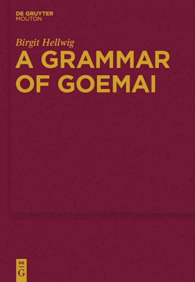 A grammar of Goemai [electronic resource] / by Birgit Hellwig.