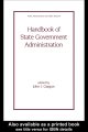 Handbook of state government administration  Cover Image
